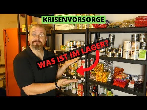 Krisenvorsorge - Ein kleiner Einblick in mein Lager, Nahrung, Wasser, Sonstiges? 🙂👌