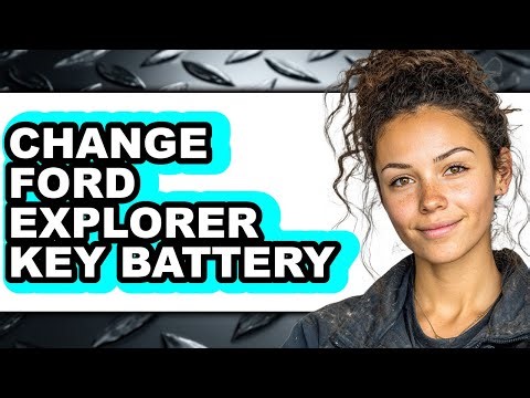 How to Change Ford Explorer Key Battery (Only Way)