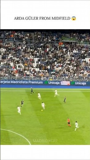 Arda Güler INSANE Goal From Midfield 😱 | Real Madrid vs Elche | Arda Guler Long Range Goal