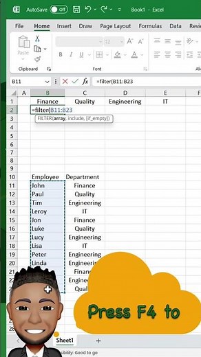 Easy Excel trick to Sort Employees by Department fast!