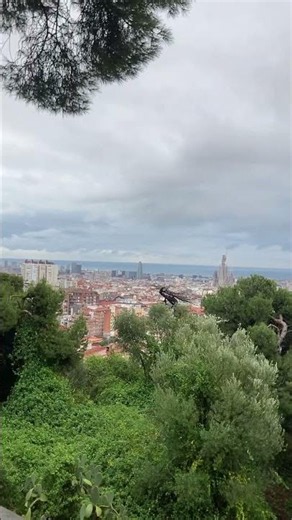 【グエル公園】頂上付近からの景色 #スペイン #バルセロナ #parkguell #barcelona #spain #spaintravel