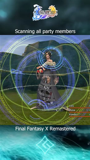 This is what happen if you scan your party member! #RPG #JRPG #rpg #finalfantasy #finalfantasyx #squareenix #squaresoft | Lifestream Gaming