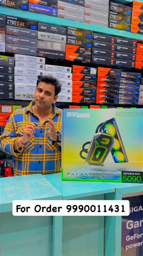 Jitendar Singh on Instagram: "Zotac Gaming Arcticstorm Aio Rtx5090 32GB Graphic Card GAMING PC WALA | G-8 KUSAL BAZAR NEHRU PLACE NEW DELHI GAMING PC WALA | Fix Computer Station Pvt Ltd.| For Order 9990011431 / 7838392893 @gaming_pc_wala . . . #gamingpcwala #gamingsetup #gamingpcwalaofficial #gamingcommunity #gamingpc gamingcommunity computer computers nehruplacemarket réel trending funny reels instagood trending gamingsetup viralreelsvideo"
