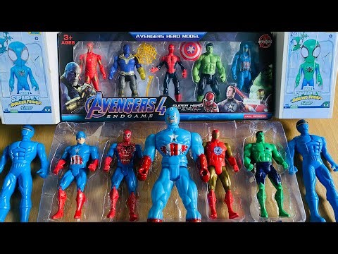 AVENGERS TOYS #10 /Action Figures/Unboxing/Cheap Price/Spiderman,Ironman,Hulk,Thor/Toys