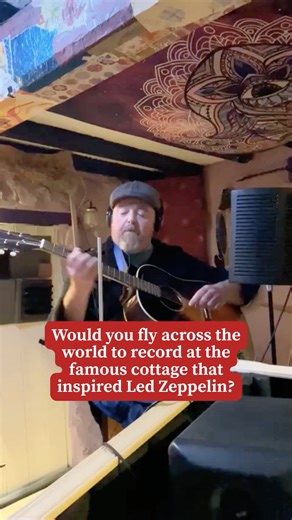 From the US to Wales ✈️ Last week, in one intense night, eight tracks were recorded inside Bron Yr Aur, the cottage that inspired Led Zeppelin, blending the warmth of the 1970s with modern digital precision. In our micronation, creativity isn’t something we just talk about. When citizens show up with work, we support it. We open the studio, we give it time & we uplift! That is what this community is for ❤️ If this is something you'd love to be part of, reach out to us. | Bronyraur