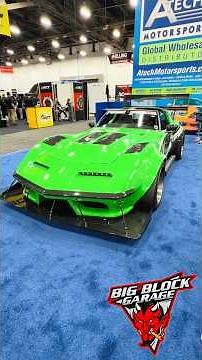1968 Chevrolet Corvette Stingray “Green Mamba” built by Bob Bertelsen