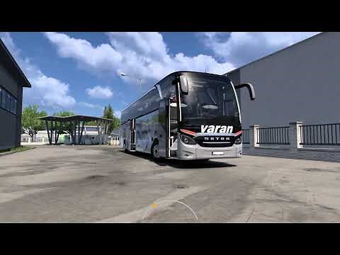 SETRA 517 HDH TOP CLASS - journey ASMR (Euro Truck Simulator 2)