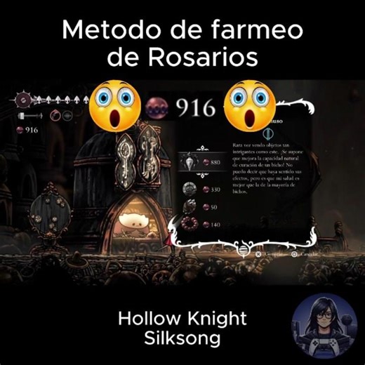 ⚔️ Método de Farmeo de Rosarios | Silksong 🪡