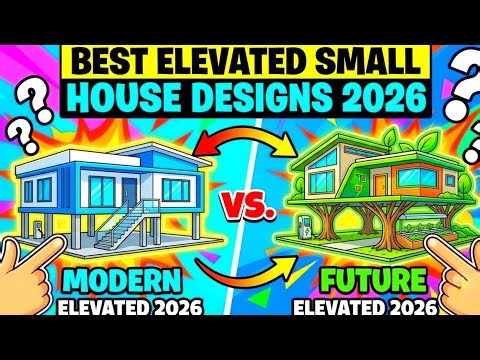 Best Elevated Small House Designs 2026 #housedesign #architecture #homedecor