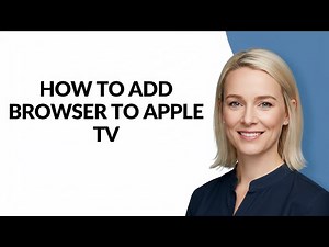 How to Add Browser to Apple Tv - Julia'sTutorials