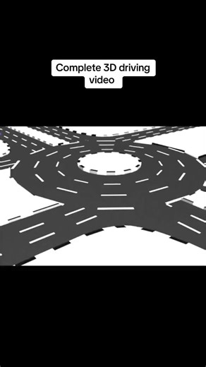 In 3D we will show you how to drive in roundabout #drivingtraining #drivingtips