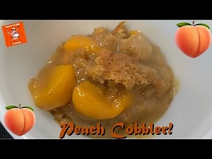 Deliciously Easy Bisquick Peach Cobbler Recipe! 🍑🥧 #Sweets #Dessert #PeachCobbler #EasyRecipe