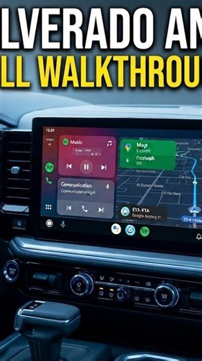 Chevy Silverado Android Auto setup guide