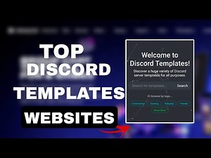 Top 2 Discord Server Template Website Free