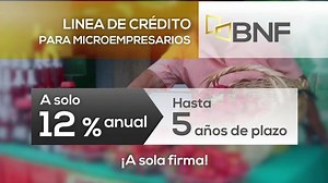 2.1K views · 34 reactions | ¡Préstamos para Microempresario! Línea de crédito “Micro y Pequeñas Empresas” Hasta 5 años de plazo, tasa anual 12% Acércate a nuestras oficinas para realizar la solicitud. | Banco Nacional de Fomento BNF | Facebook