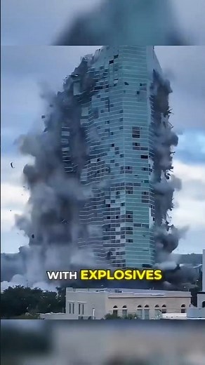 Japan uses smart Demolition method #shorts