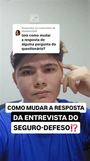 Pedro Carvalho | Direito & Agro | Como mudar a resposta do questionário do seguro-defeso? Entenda como funciona o questionário e o que fazer no caso de resposta coletada em... | Instagram