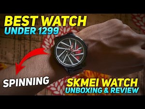 SKMEI ROLLING WHEEL WATCH UNBOXING AND REVIEW 🔥 BEST GYRO WATCH UNDER 1300