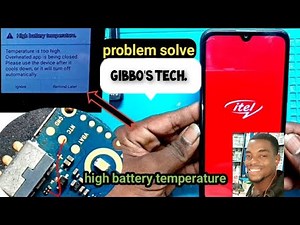 How to fix all itel androids phones battery temperature too high, battery temperature too low, ✅✅✅