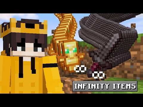 Minecraft, But There Are INFINITY Items!
