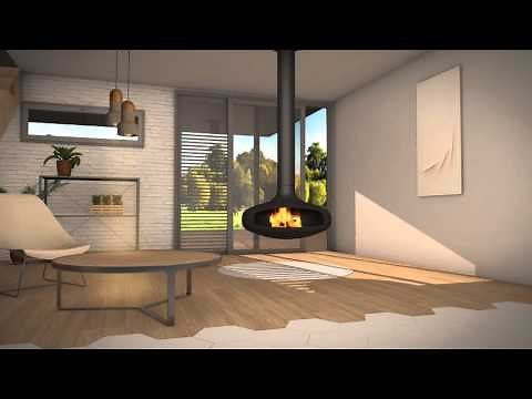 cheminée design Domofocus