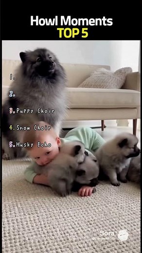 Top 5 Baby & Puppy Howl Moments
