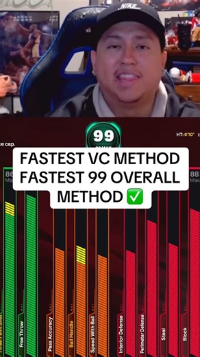 Shooteverytok on Instagram: "FASTEST VC METHOD & FASTEST 99 OVERALL METHOD NBA 2K26 ✅ #nba2k26 #2k26 #gameplay #2kcontent #nba2k"