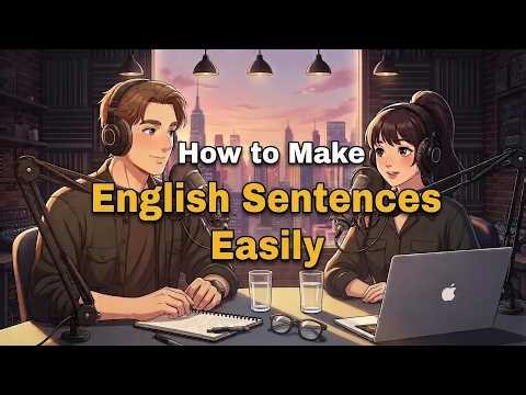 How to Make English Sentences Easily | Step-by-Step Guide for Beginners #learnenglish #english