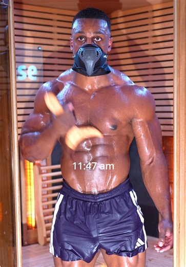 Day 2,134 as an Entrepreneur (sauna, wood therapy, & running) Wood Therapy Sauna for bloating & water weight🫃.. complete game changer