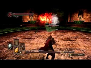 Dark Souls 2 - Mytha, the Baneful Queen (Melee) Phantom Summon - Jester Thomas