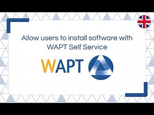 Allow users to install software with WAPT Self Service