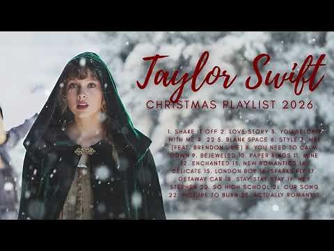 Taylor Swift Christmas 2026 🎅 | Holiday Pop Hits & Cozy Winter Vibes