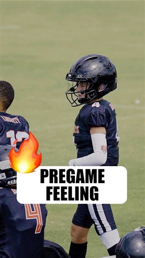 🎤 Youth QB Mic'd Up in Pregame 🔥 #quarterback #football #micdup