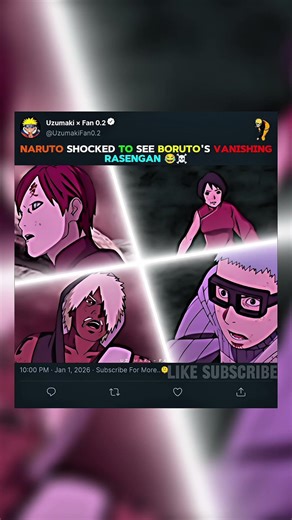 NARUTO SHOCKED TO SEE BORUTO'S VANISHING RASENGAN 😂🤯