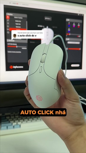 Trả lời @han can bito Hướng dẫn cách cài đặt auto click trên chuột gaming pb1p #sidotech #learnontiktok #chuotgaming
