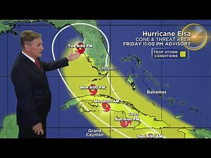 Hurricane Elsa Continues To Churn In Caribbean