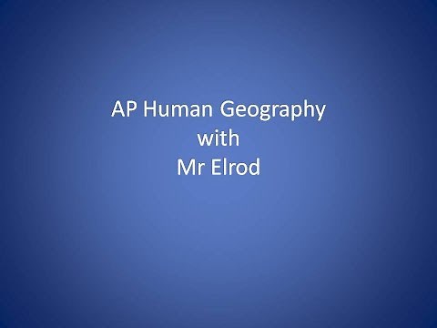 AP Human Geography - Formal, Functional, and Vernacular Regions Review