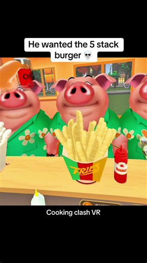 Creating the Ultimate 5-Stack Burger in Cooking Clash VR