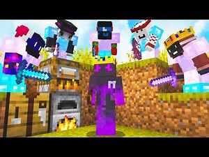 Minecraft Speedrunner VS 5 Hunters