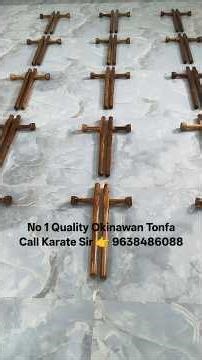 JAPANESE OKINAWAN TONFA BEST QUALITY #karatesir786 #karate #tonfa