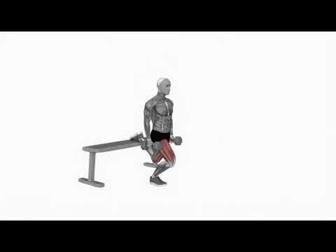 Bulgarian Split Squat - Proper Form & Technique [4K]
