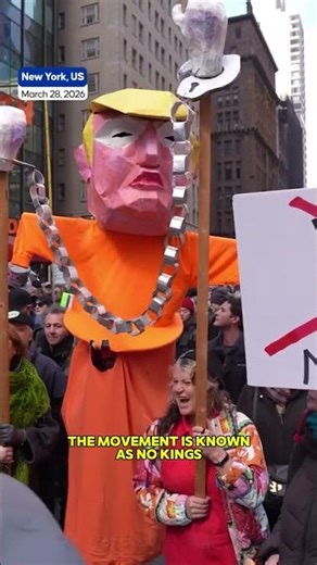 NO KING Millions protest across the US