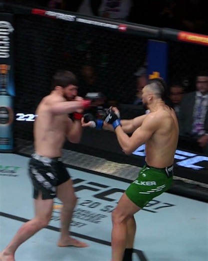 Ankalaev settles the score 👊 #ufcabudhabi