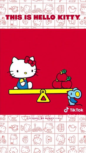 This is Hello Kitty ❤️ #thisishellokitty #hellokitty50th #hellokitty