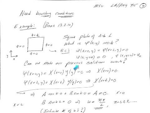 Laplace's Equation in 2-D