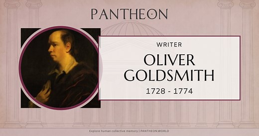 Oliver Goldsmith Biography | Pantheon