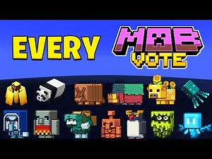 Every Mob Vote Winner in Minecraft