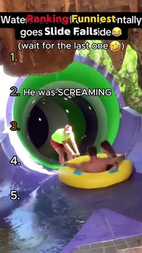 Ranking Funniest Slide Fails (last one is FUNNNYYY!) 😂💀