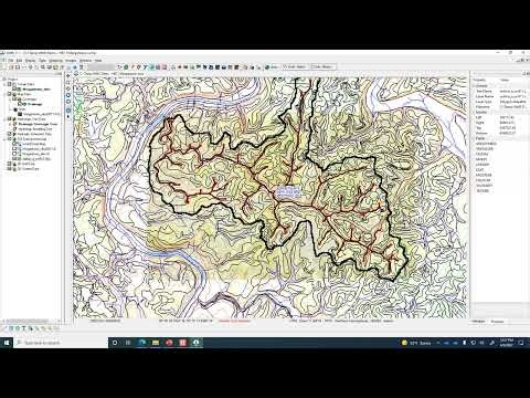 WMS 11.1 - calculate watershed Curve Number and set up HEC-1 model - CE 433 Class 32 (4 April 2022)