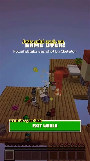 It's OVER! #minecraft #minecraftgameplay #gaming #minecraftgaming #oneblock #shortsminecraft #shorts
